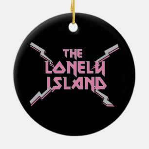 Metaal 2 keramisch ornament