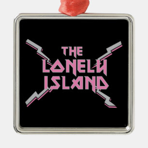 Metaal 2 metalen ornament