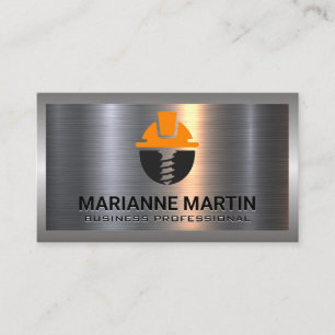 Metaal Aluminium Pet voor de bouw Logo Visitekaartje