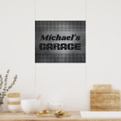 Metaal bekijk het poster van de douanetekst (Keuken)