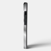 Metaal: Blauw stamstaal Case-Mate iPhone Case (Achterkant / Links)