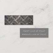 Metaal Bord bladwijzer visitekaartje (Voorkant / Achterkant)