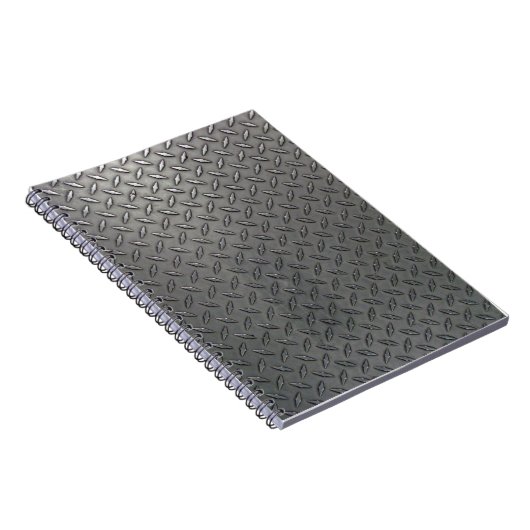 Metaal Bord-effect #1-laptop Notitieboek (Rechterzijde)