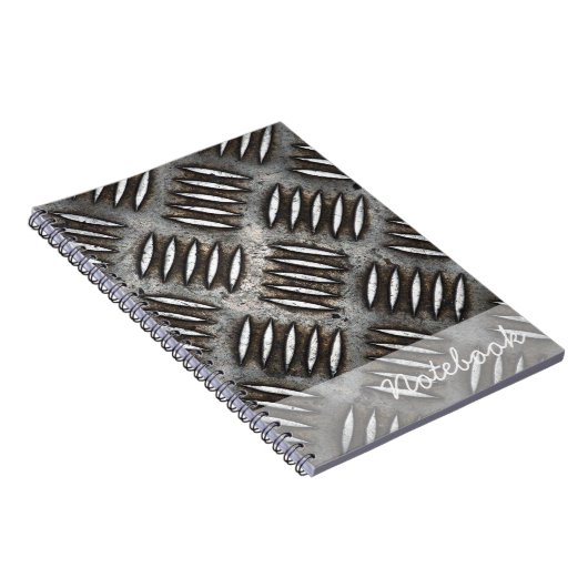 Metaal Bord Notitieboek (Rechterzijde)