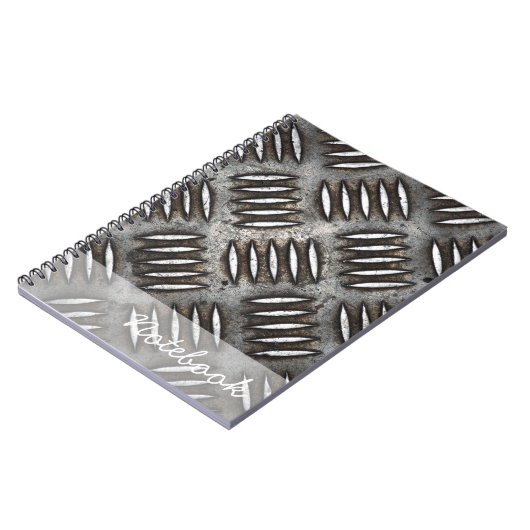 Metaal Bord Notitieboek (Linkerzijde)