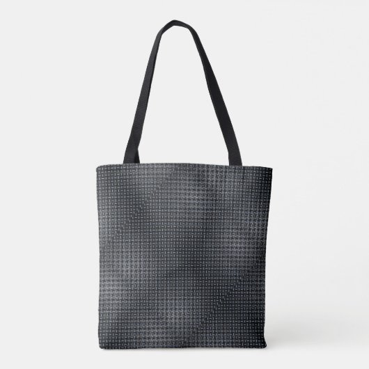Metaal Bord patroon 02 Tote Bag (Achterkant)