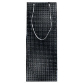 Metaal Bord patroon 02 Wijn Cadeautas (Achterkant)