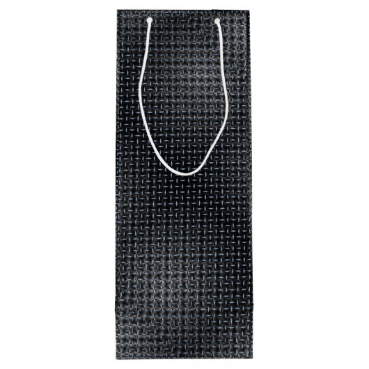 Metaal Bord patroon 02 Wijn Cadeautas (Achterkant)