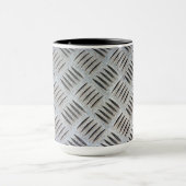 Metaal Bord Textuur Mok (Midden)