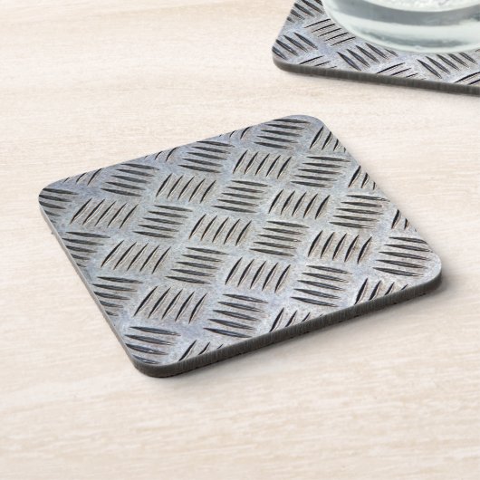 Metaal Bord Textuur Onderzetter (Linkerzijde)