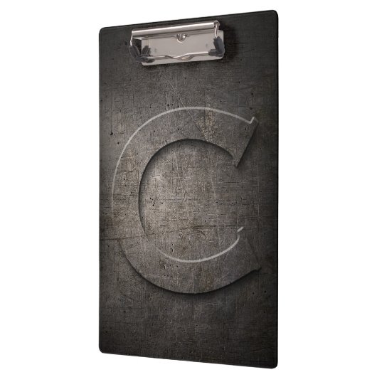 Metaal C Monogram klembord (Links)