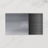 Metaal C Visitekaartje (Achterkant)