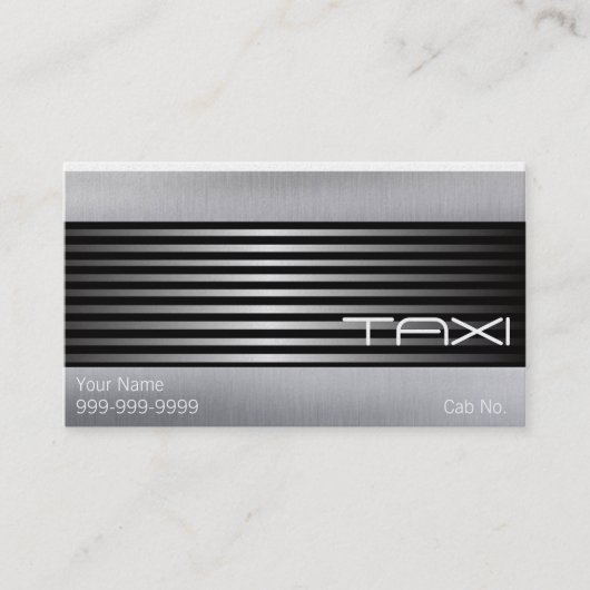 Metaal C Visitekaartje (Voorkant)