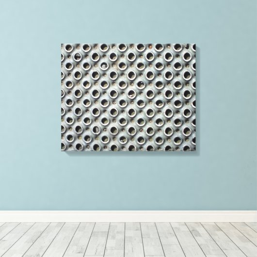 METAAL CANVAS AFDRUK (Insitu (Houten vloer))