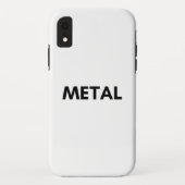 metaal Case-Mate iPhone case (Achterkant)