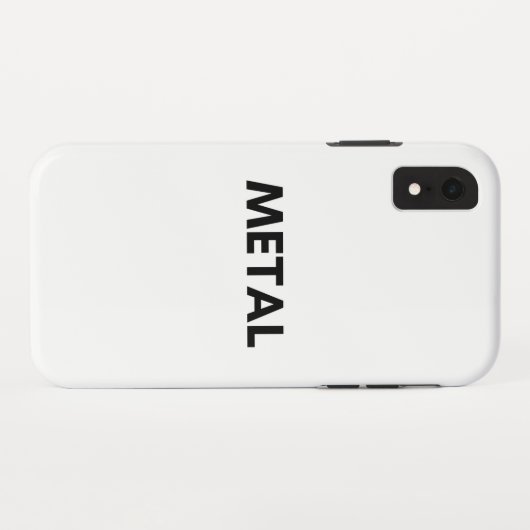 metaal Case-Mate iPhone case (Achterkant (horizontaal))