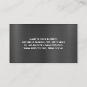 Metaal | Cirkelzaag | Bomen Visitekaartje (Achterkant)