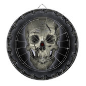 Metaal dartboard van de Gothic van de gloeiende sc Dartbord (Voorkant)