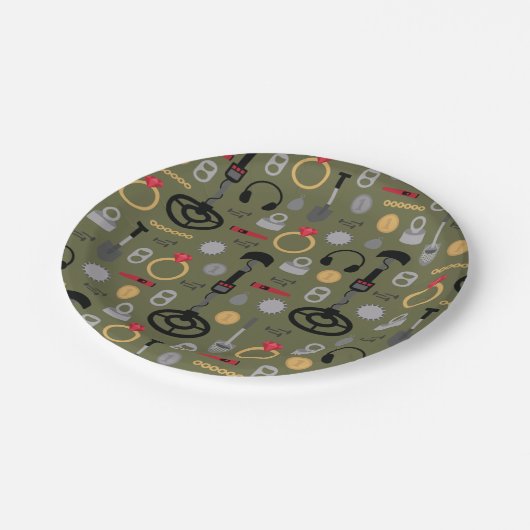 Metaal detecteren Bord papier (Gekanteld)