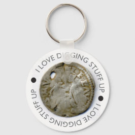 Metaal detecteren cadeau - sleutelketen sleutelhanger