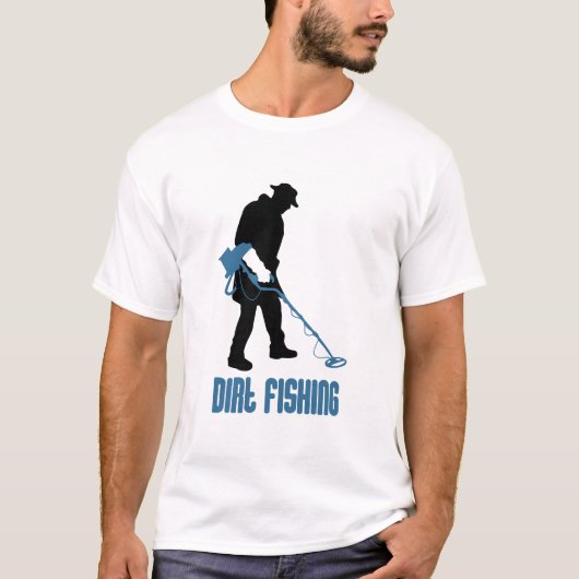 Metaal detecteren - Direct Gevist T-shirt (Voorkant)