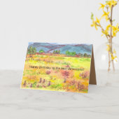 Metaal Detecteren Gelukkige Verjaardag Schat Jacht Kaart (Gele Bloem)