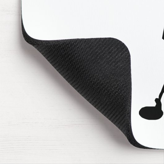 Metaal detecteren - ik dig het - Mousepad Muismat (Hoek)