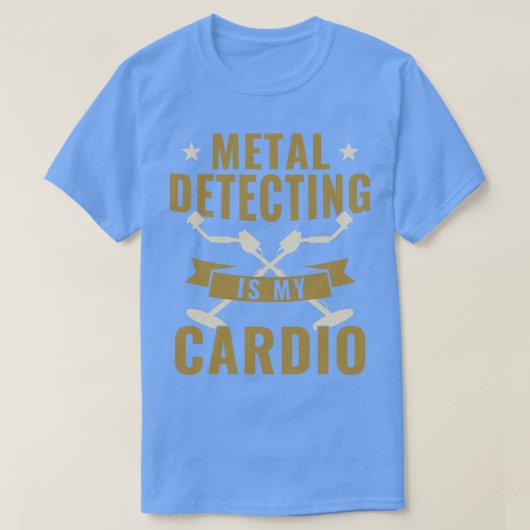 Metaal Detecteren is mijn Dio Metaal Detector Grap T-shirt (Design voorkant)