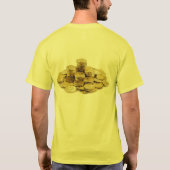 Metaal detecteren is mijn pensioenplan t-shirt (Achterkant)