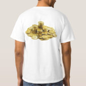 Metaal detecteren is mijn pensioenplan t-shirt (Achterkant)