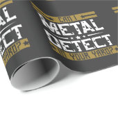 Metaal detecteren - Kan ik in je baard ontdekken Cadeaupapier (Rol Hoek)