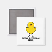 Metaal detecteren kuiken magneet (Voorkant / Achterkant)