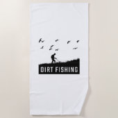 Metaal Detecteren Metaaldetector  Strandlaken (Voorkant)