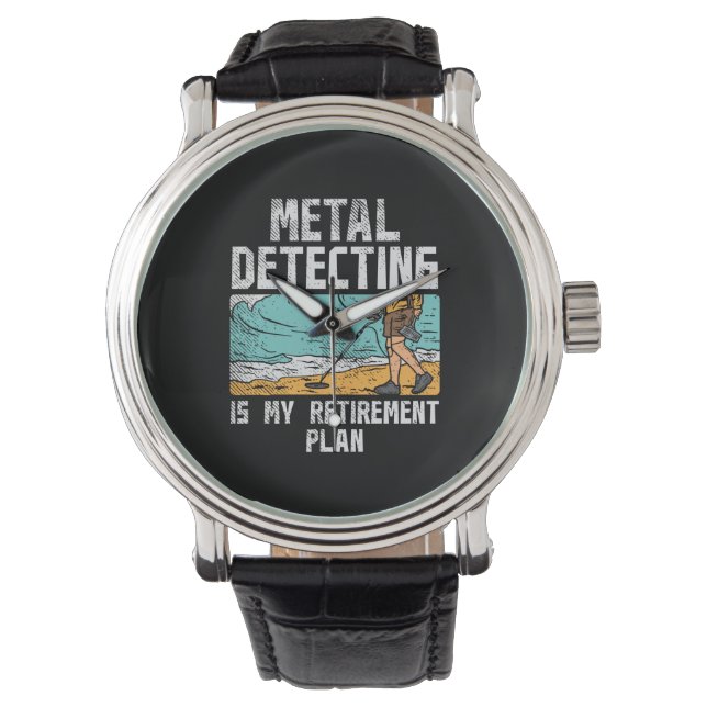 Metaal detecteren pensioen horloge (Voorkant)