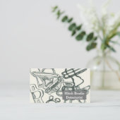 Metaal Detecteren Relic Treasures Suspender Clips Visitekaartje (Staand voorkant)