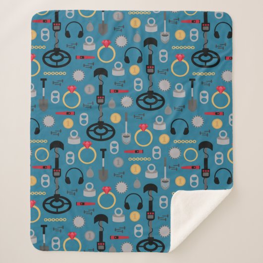 Metaal detecteren Sherpa Blanket Deken (Voorkant)