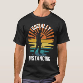 Metaal detecteren sociaal vervormende T-Shirt