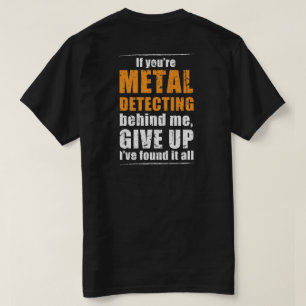 Metaal detecteren t-shirt - ideaal metaaldetectieg