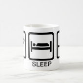 Metaal detecteren van de EAT-SLAAPBEEP-mok Koffiemok (Center)