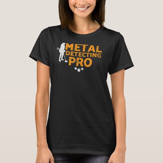 Metaal detecteren van metalen Pro T-shirt (Voorkant)