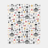 Metaal detecteren ventilatorbak fleece deken (Voorkant)