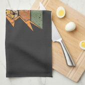 Metaal detecteren Vintage Theedoek (Quarter Fold)