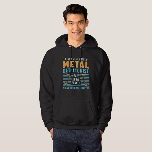 Metaal detecterend detectordetector detector Cadea Hoodie (Voorkant volledig)