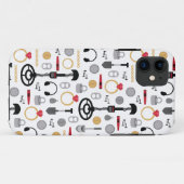 Metaal detecterend Hoesje-Mate iPhone Case (Achterkant (horizontaal))