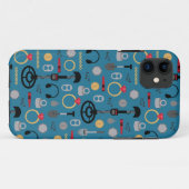 Metaal detecterend Hoesje-Mate iPhone Case (Achterkant (horizontaal))