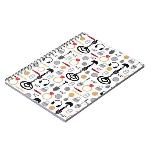 Metaal detecterend Notitieboek (Linkerzijde)