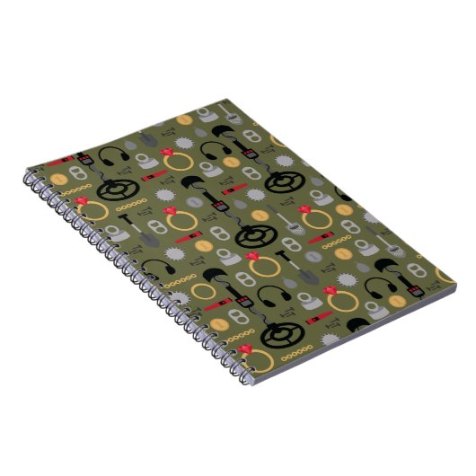 Metaal detecterend Notitieboek (Rechterzijde)