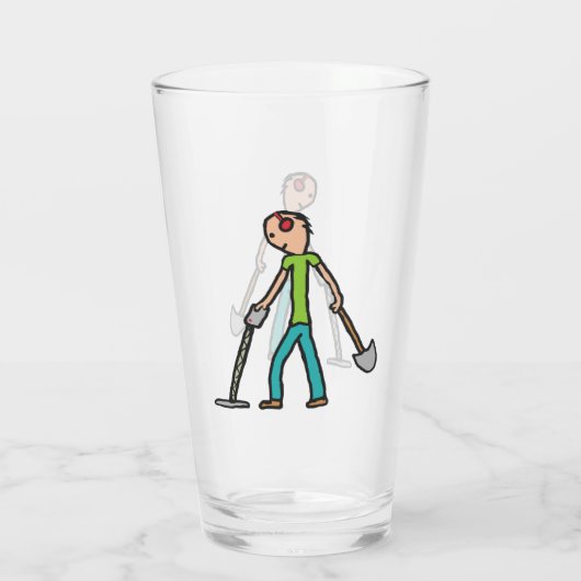 Metaal detecterende detector glas (Achterkant)