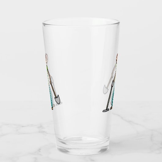 Metaal detecterende detector glas (Links)