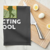 Metaal detector - Metaal detecteren is cool Theedoek (Quarter Fold)